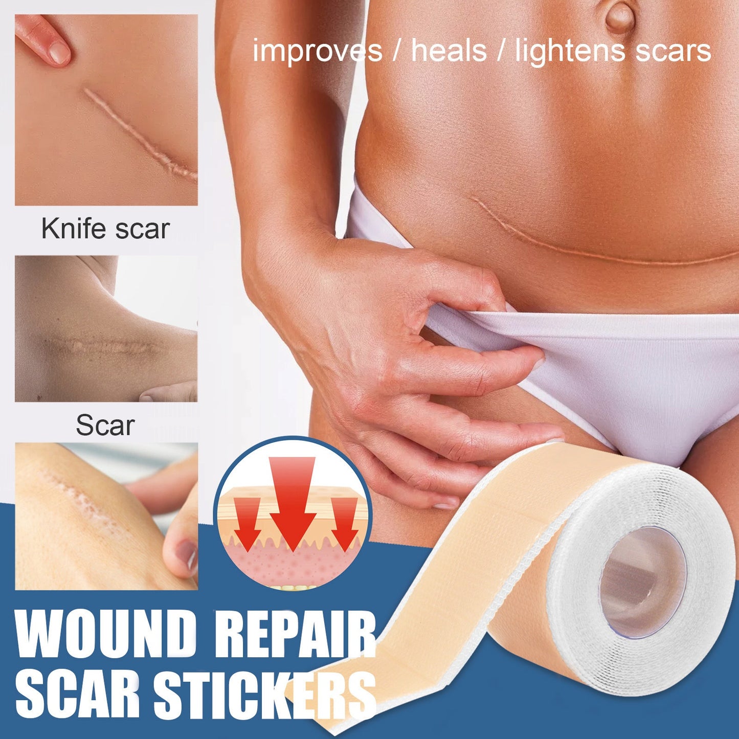 Skin Care Patch for Reducing Skin Imperfections