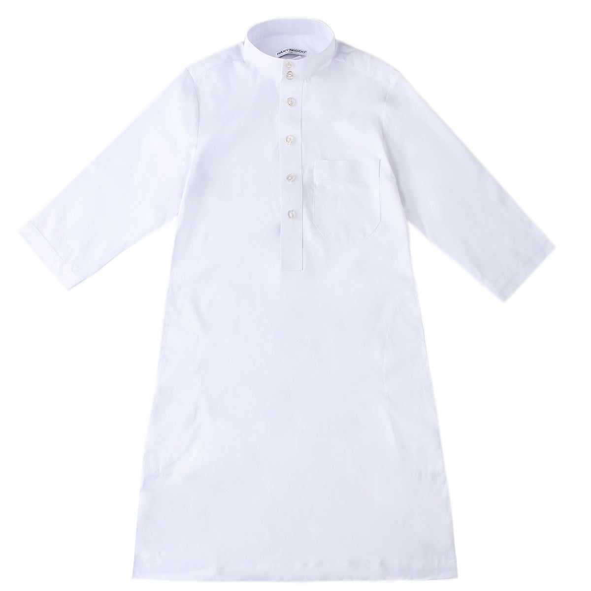 Middle Eastern teenage boy robe